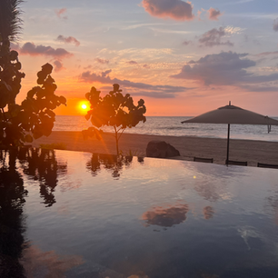 Magical sunsets at Rosewood Mandarina