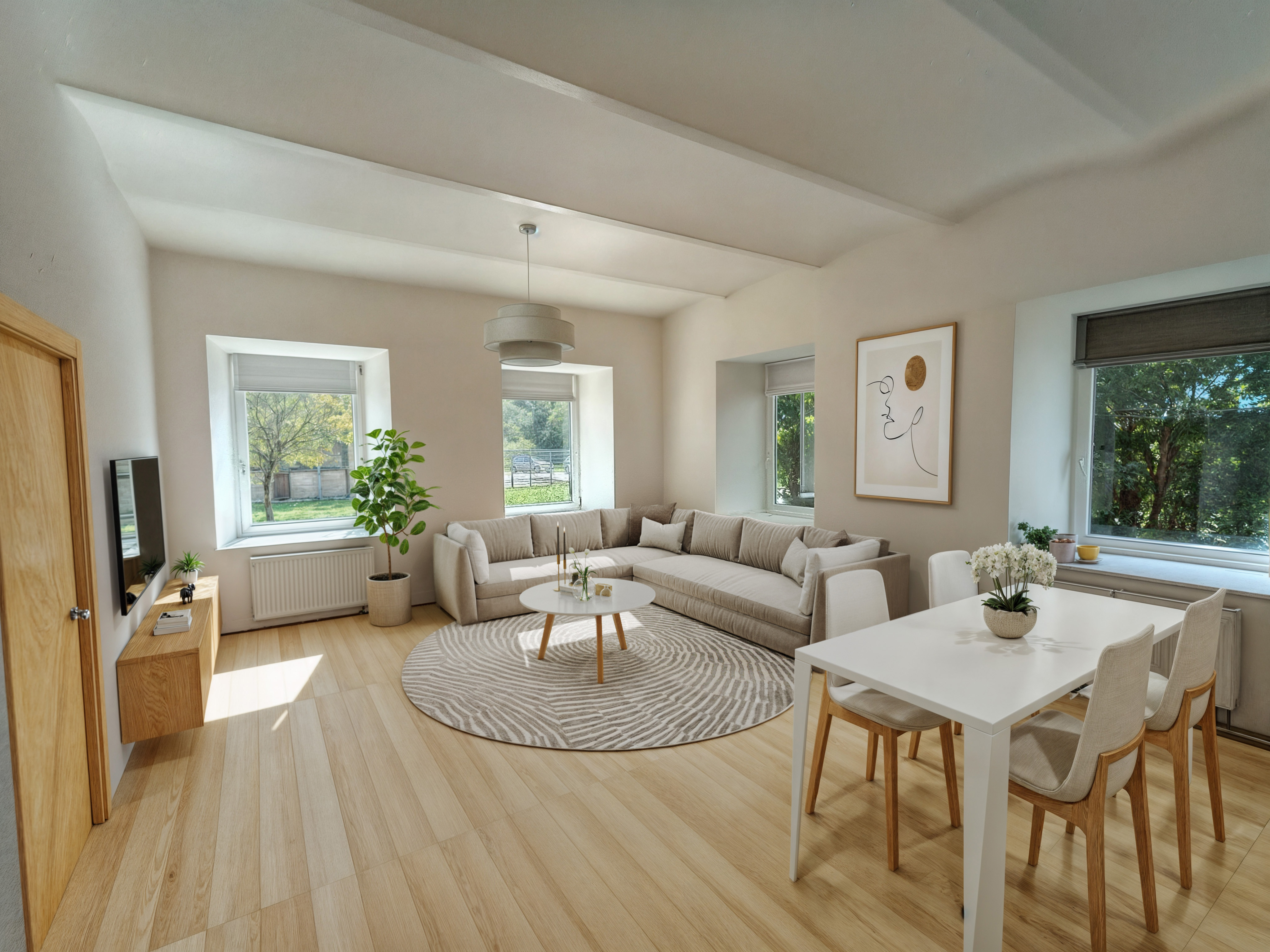 Byt 1 - Trutnov, standard, 3+1 92.28m2