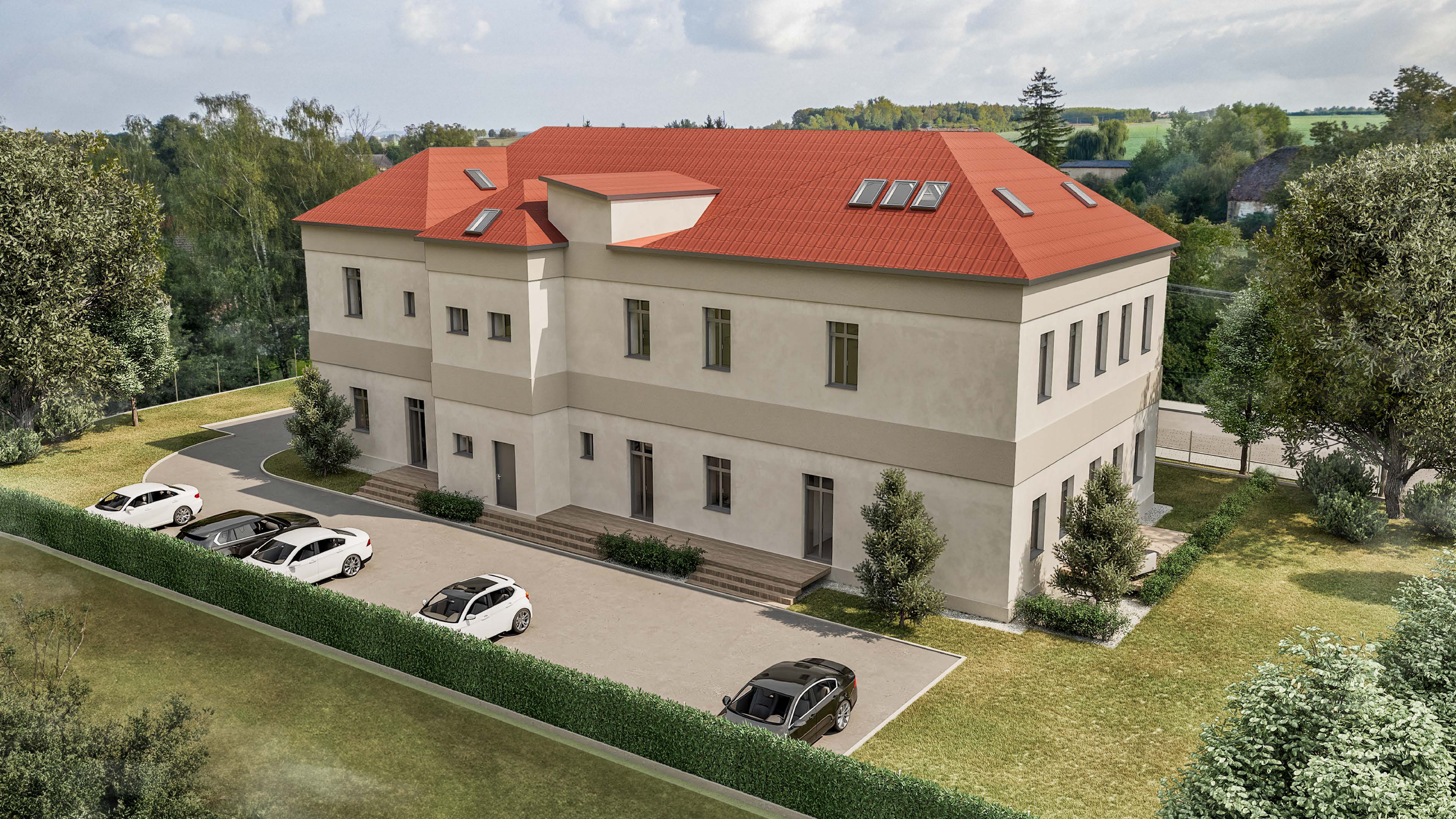 Byt č. 102 - 2+kk, Hostovlice, 41.53m2