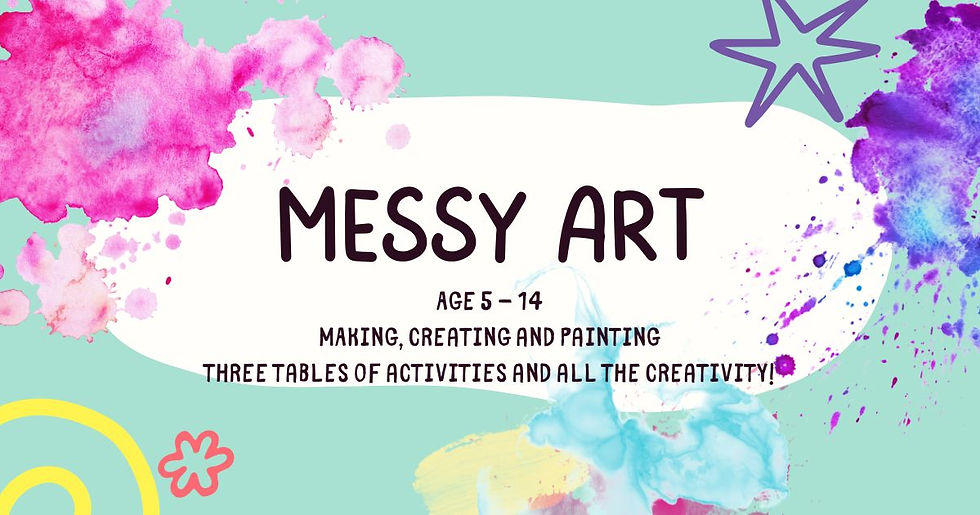 Messy Art Class 9 - 14