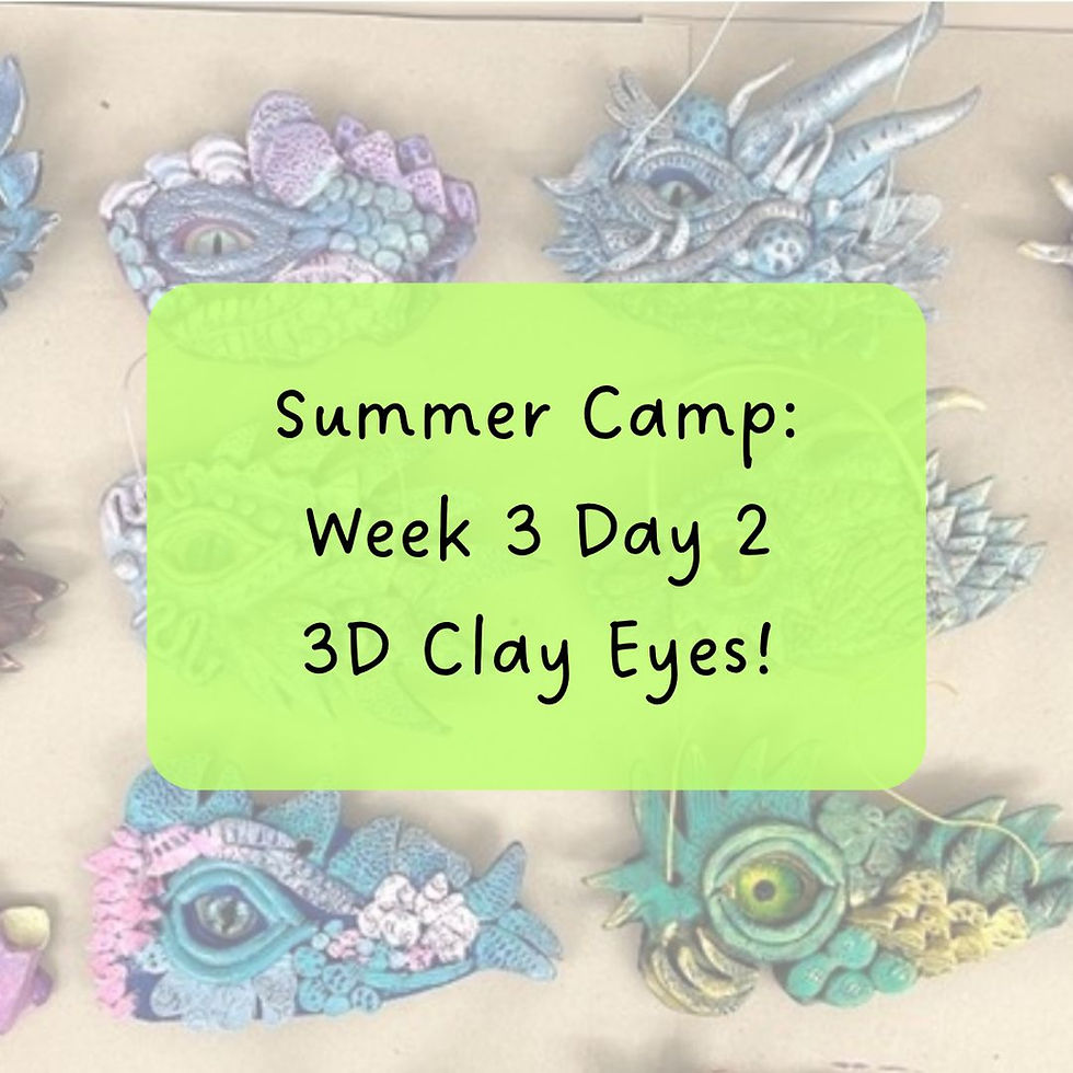 3D Animal Eyes Workshop