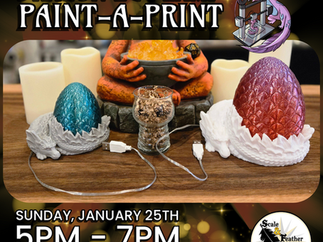 3d printed scaled egg lamp with dragon wrapped around as the light's base.