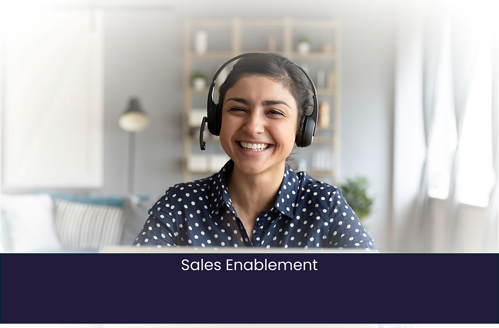 Services - Sales Enablement