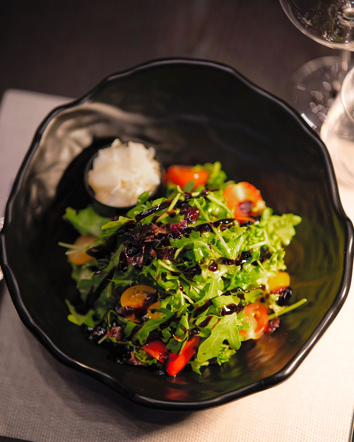 Arranged Food and Objects