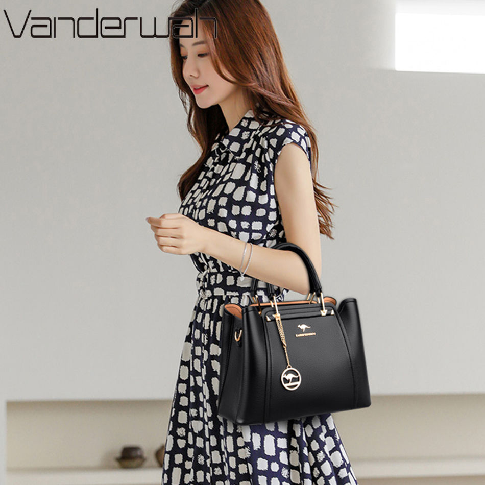 Thumbnail: 2026 Luxury Women Designer 3 Layers Shoulder Crossbody Sac Ladies Large Capacity