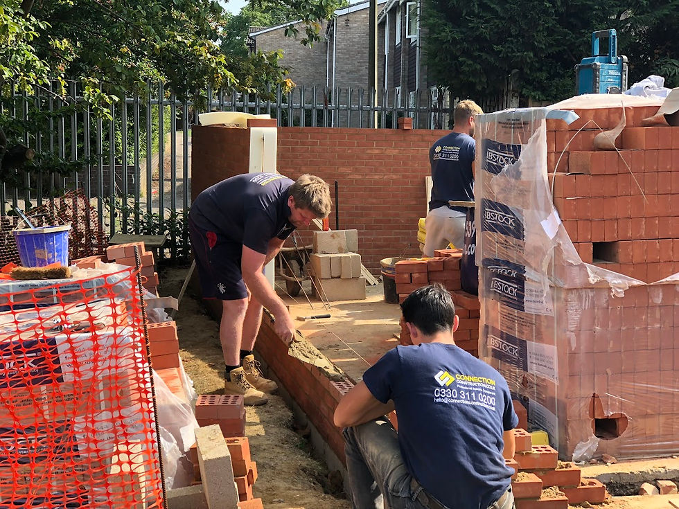 Well-maintained single skin brick wall showcasing durability and aesthetic appeal in Essex