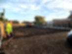 Construction progress of chalet bungalows development Mayland Essex