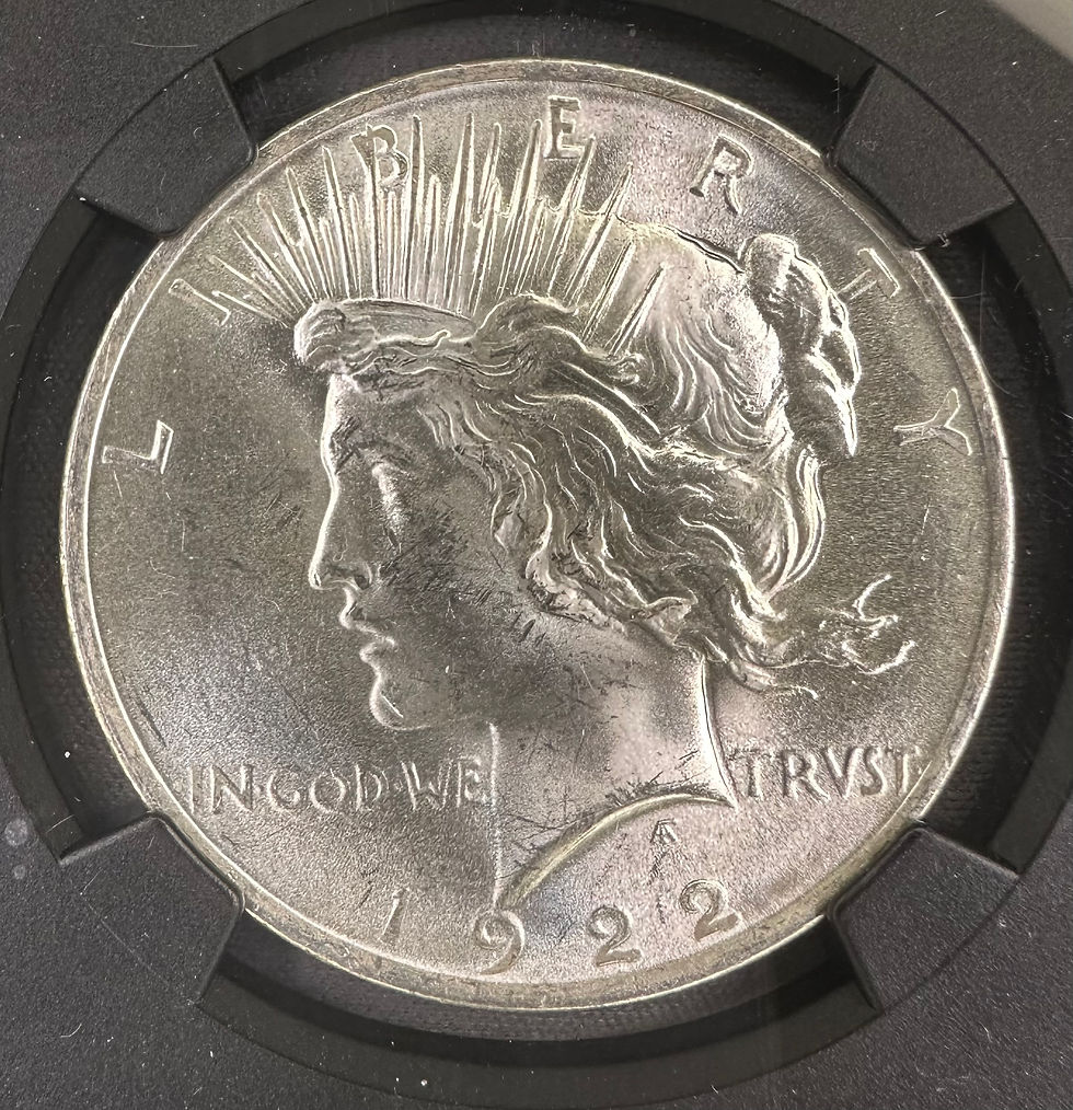 Thumbnail: Silver Dollar U.S. Mint Bag Fragment 3-Coin Collector Set