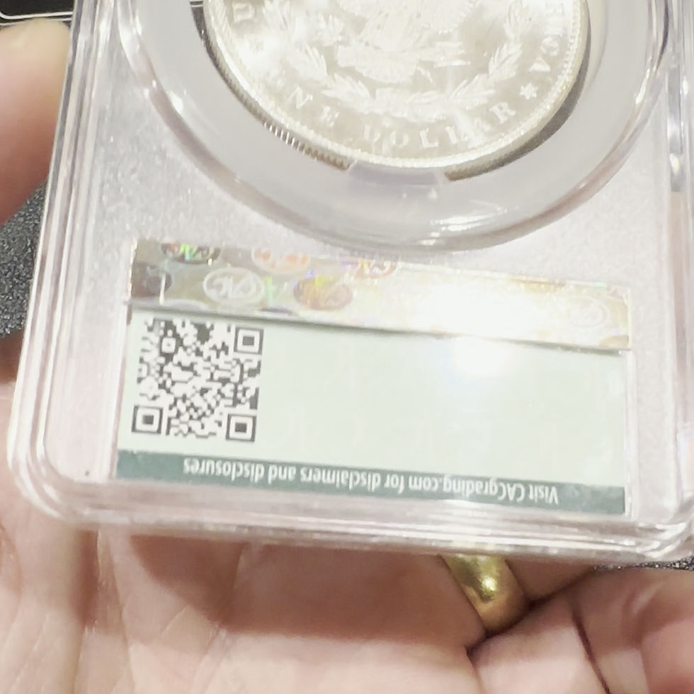 Thumbnail: 1880-S Morgan Silver Dollar CACG MS65