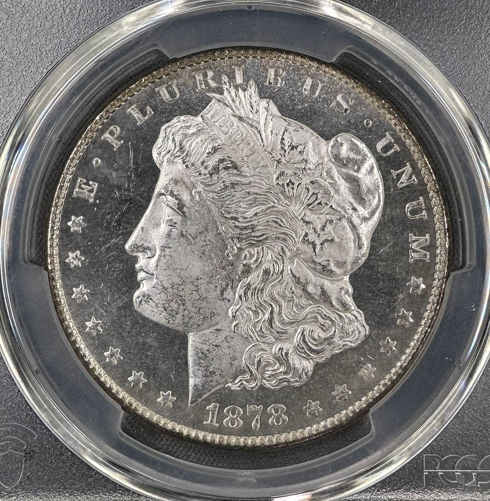Thumbnail: 1878-S Morgan Silver Dollar PCGS MS64