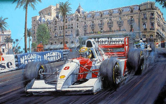 Master of Monaco - Ayton Senna 1993