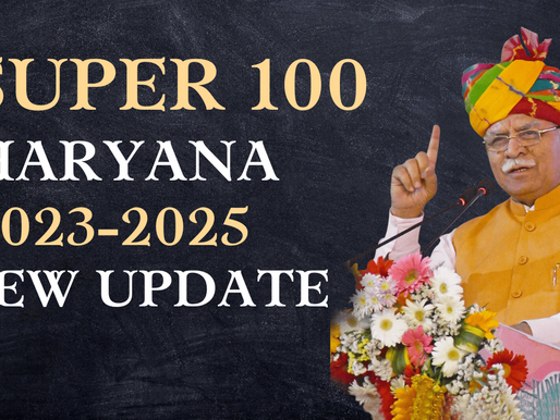 Complete information about Super 100 Haryana and how to join it