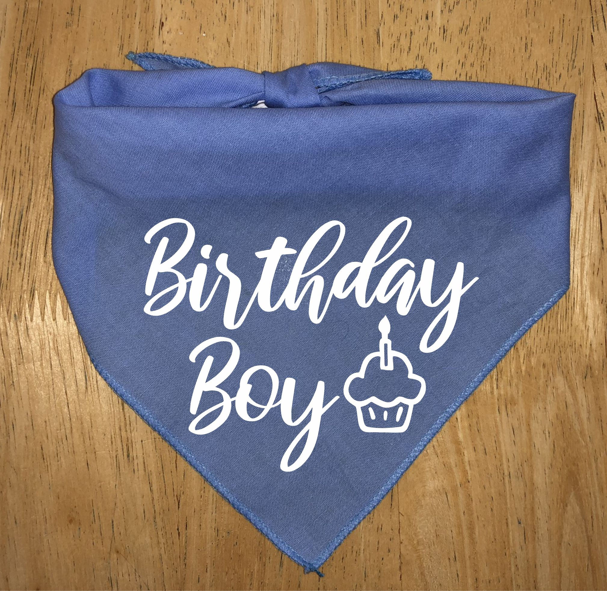 Dog Bandana -Birthday Boy