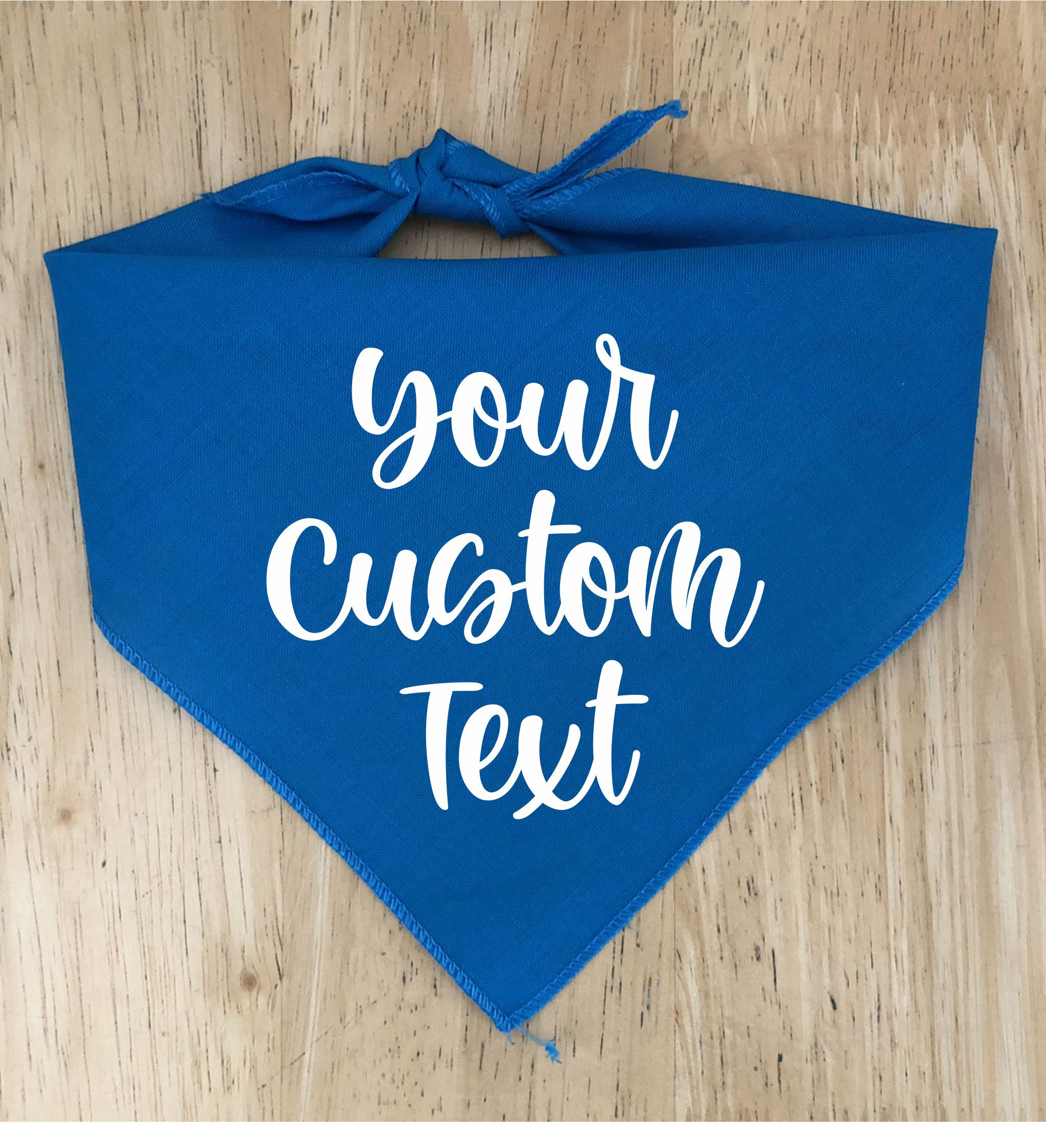 Dog Bandana - Your Custom Text