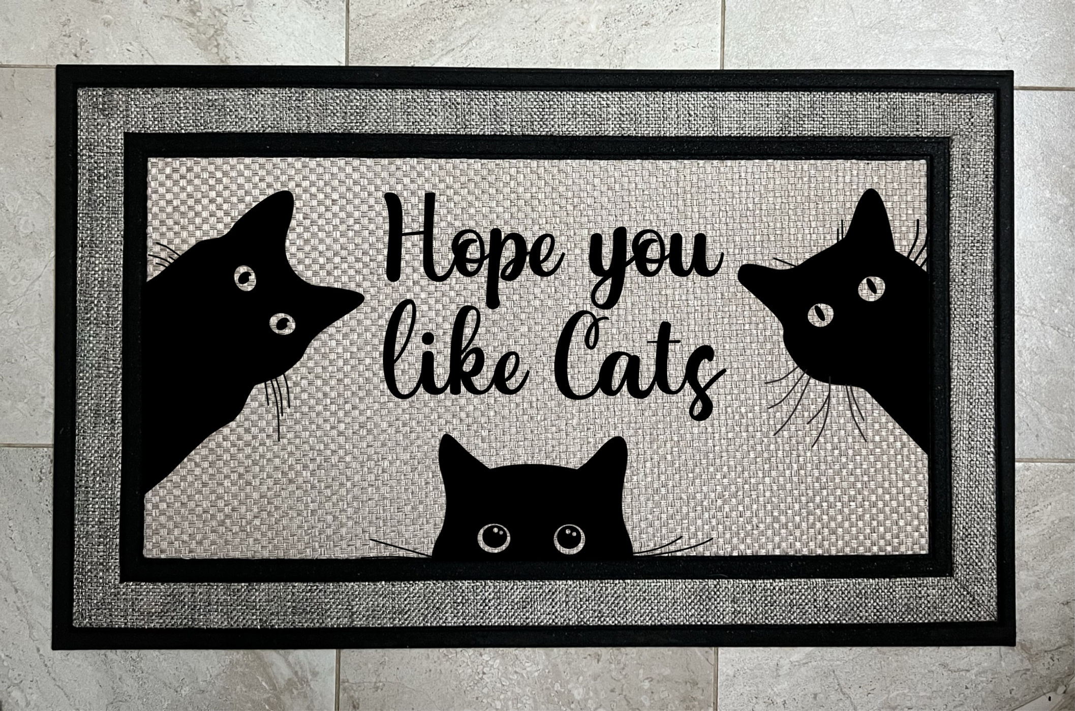 Hope You Like Cats Doormat