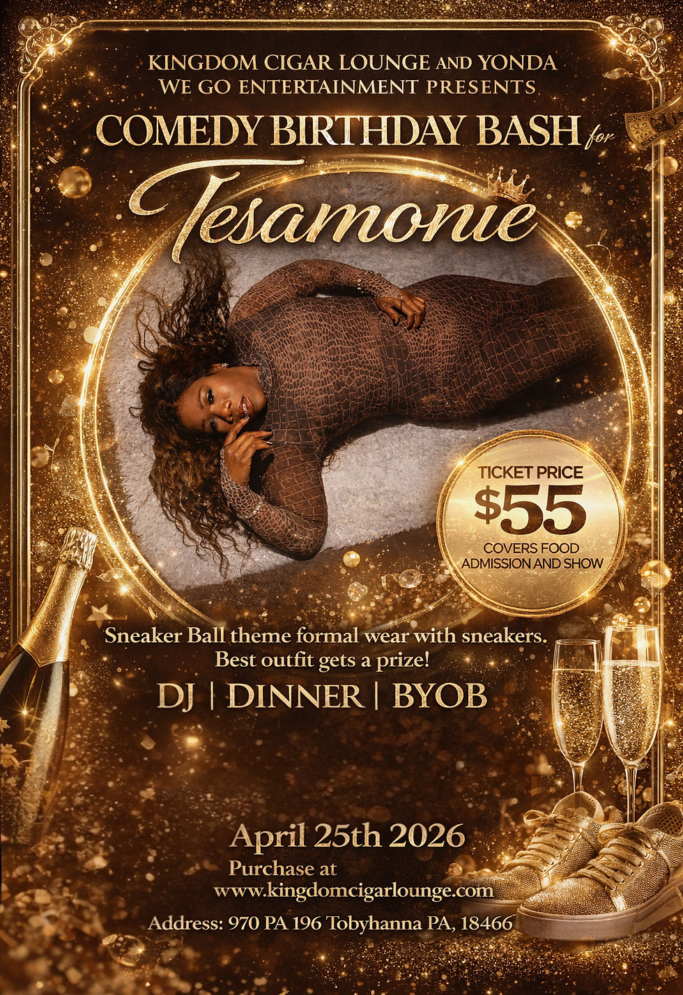 TESAMONIE COMEDY BIRTHDAY BASH!!!