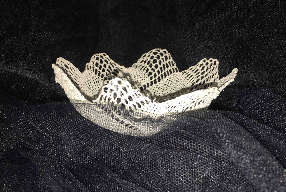 Handmade Crochet Bon Bon Dish