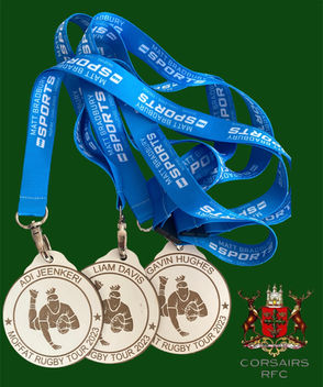 Rugby Tour Medals