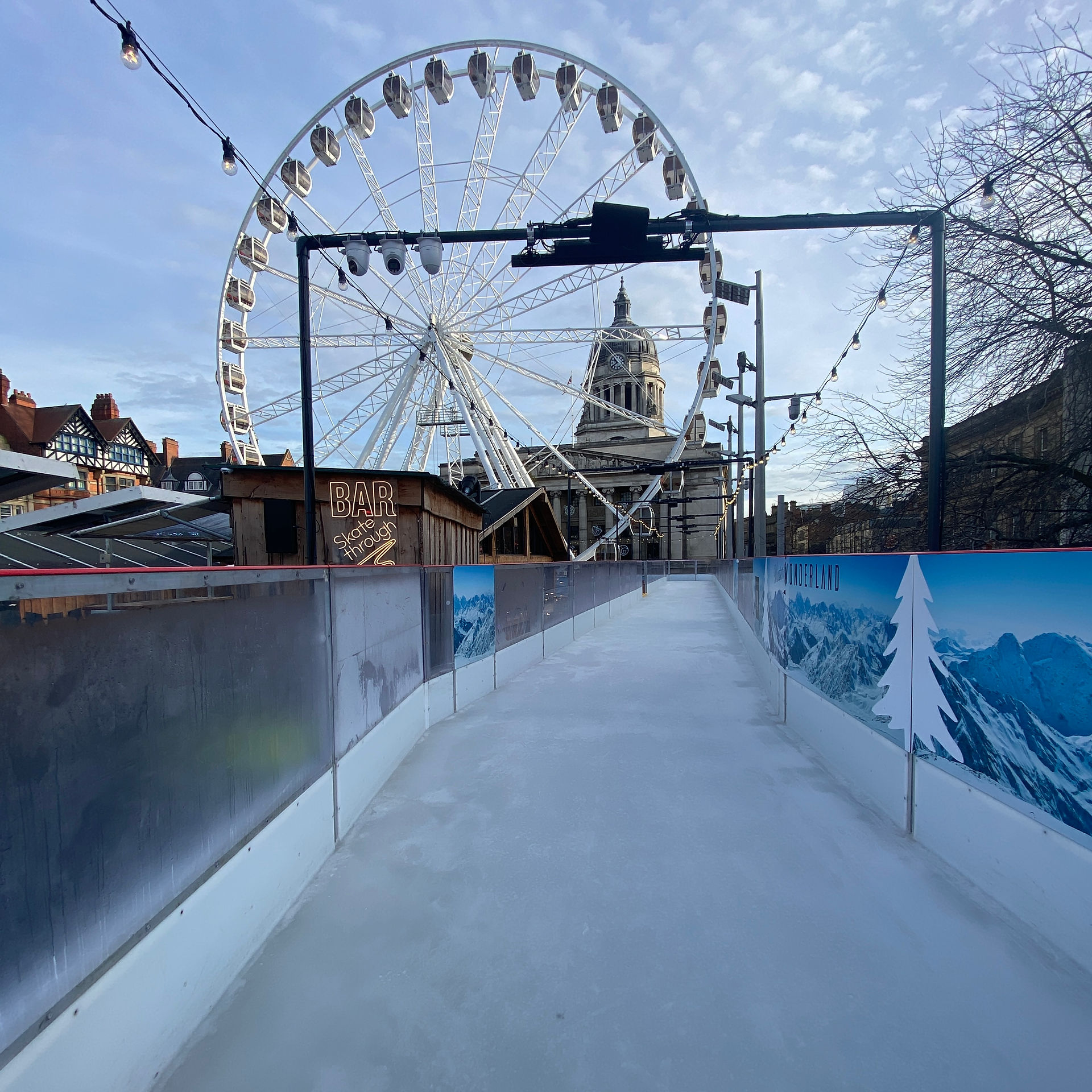 The Sky Path Is A Great Experience To Ice Skate Around This Year In Nottingham