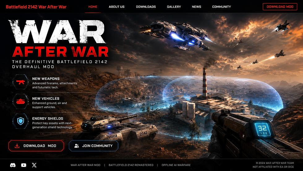 War After War game artwork