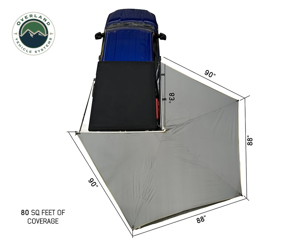 Thumbnail: Nomadic 270 LT Passenger Side Awning w/ Bracket Kit