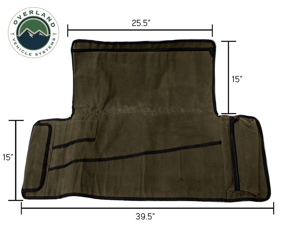 Thumbnail: Rolled Bag General Tools w/ Brown 16 LB Waxed Canvas Canyon Bag