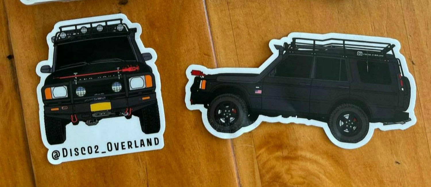 Discovery sticker @Disco2_Overland
