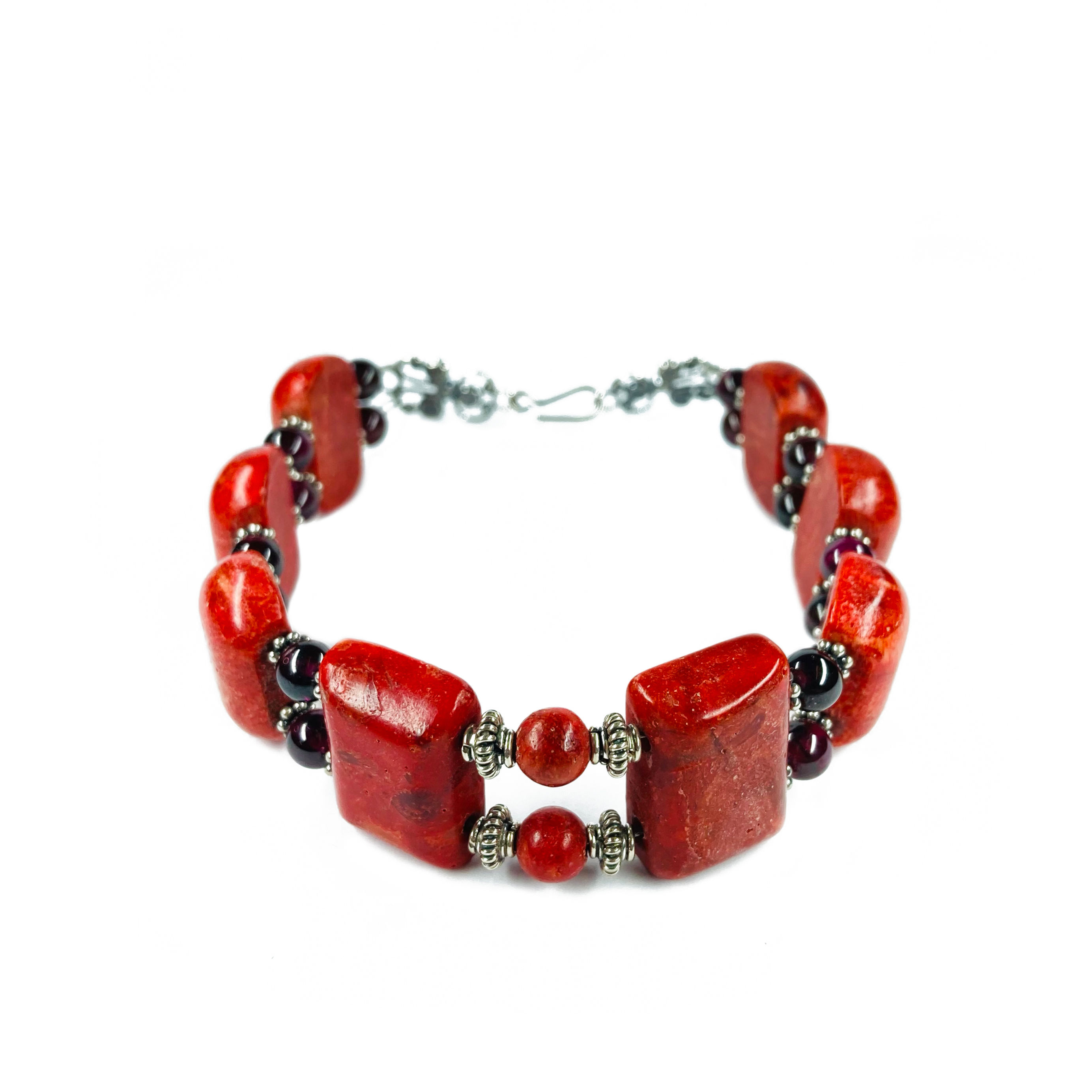 Red Stone Style Bracelet