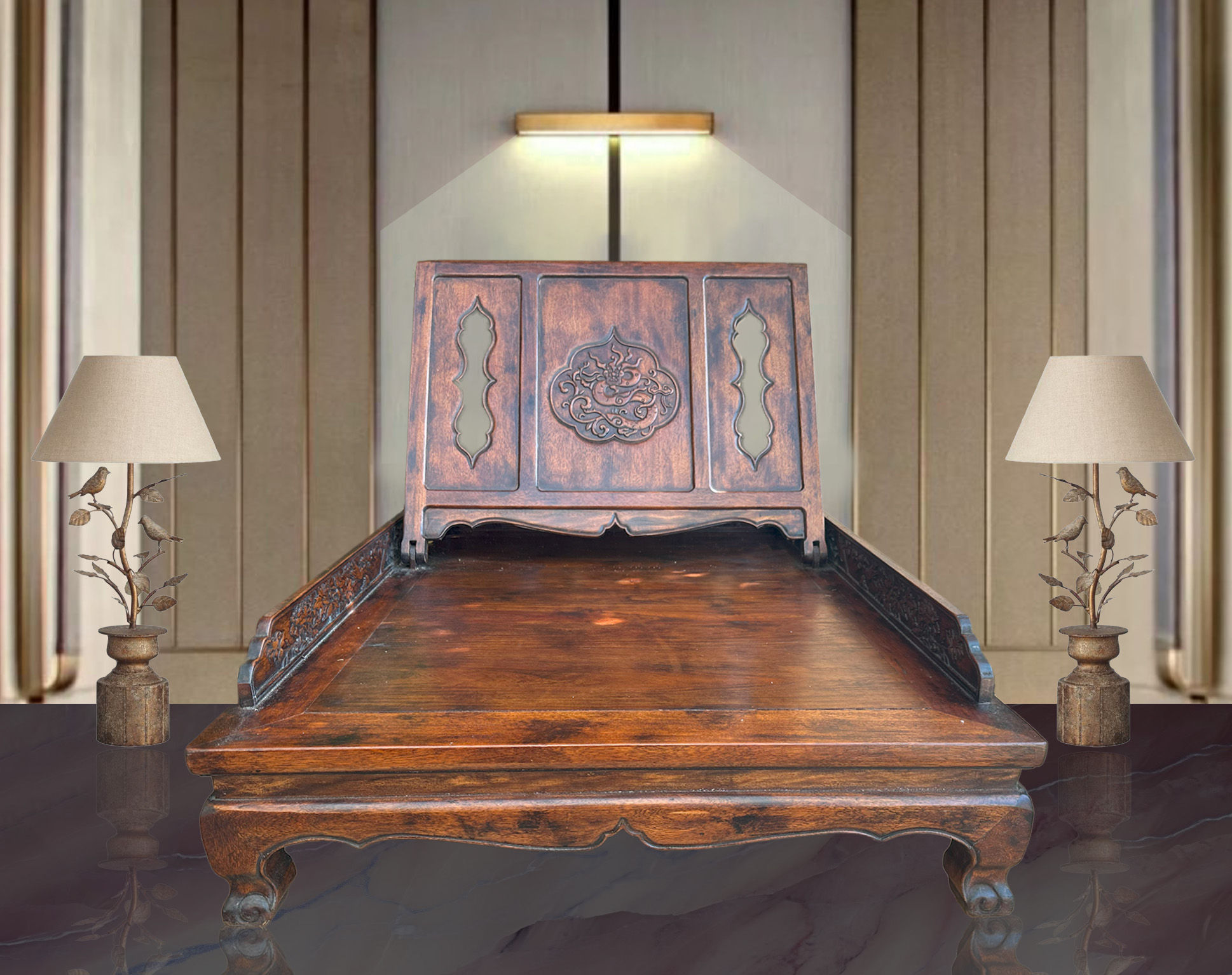 Qing Dynasty Scholar's Leisure Chair