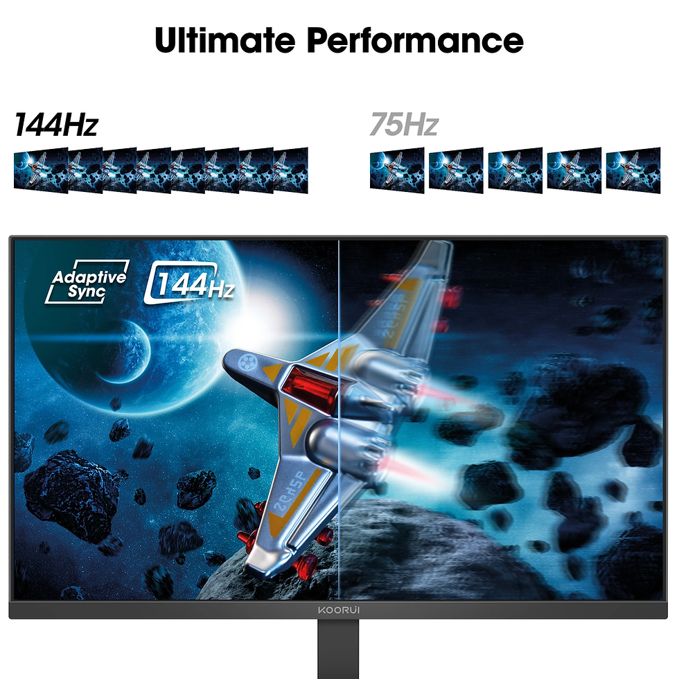 Thumbnail: 24" FHD 1080P 144Hz Gaming Monitor - E2411K for Ultimate Gaming Experience