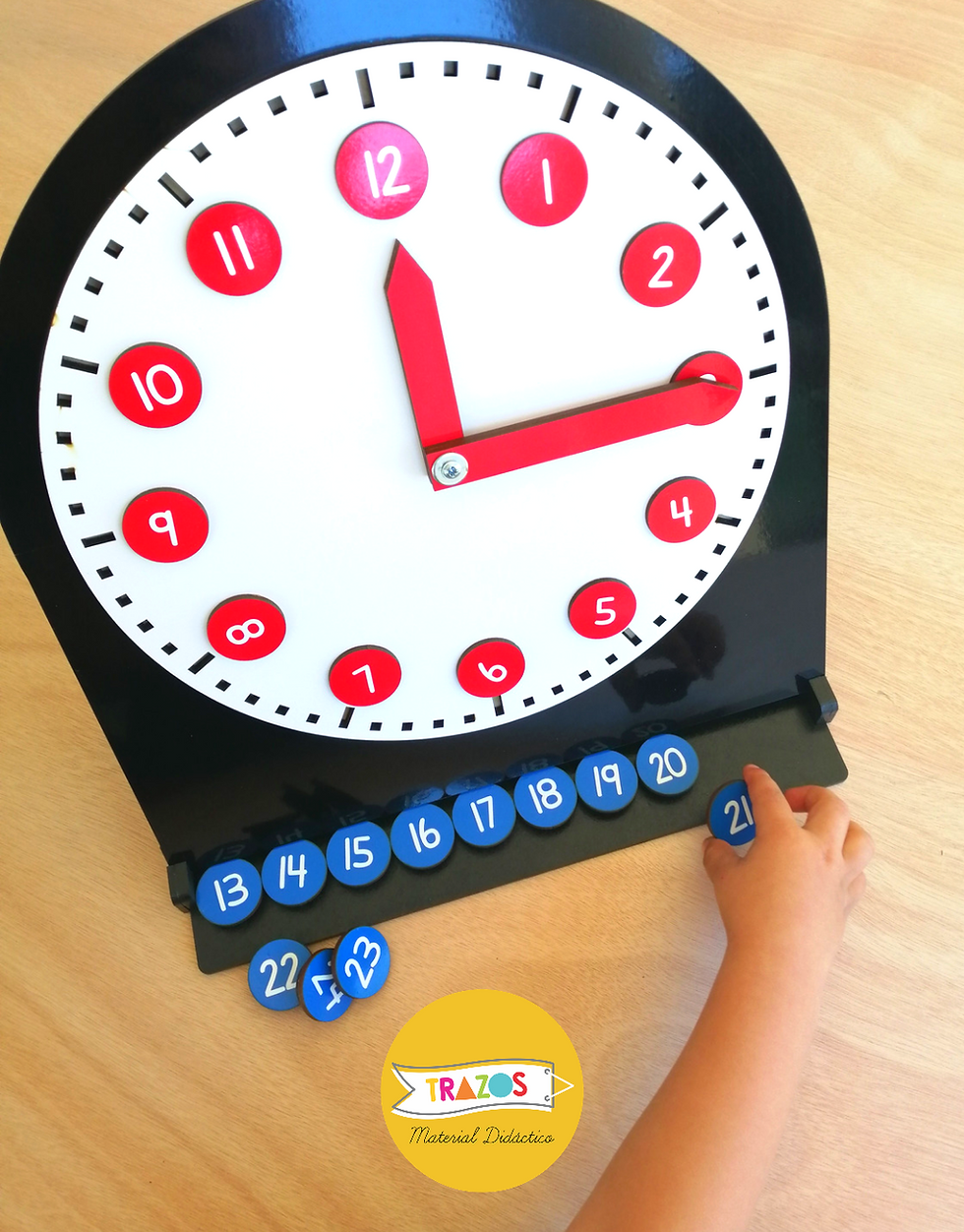 Miniatura: Reloj Montessori