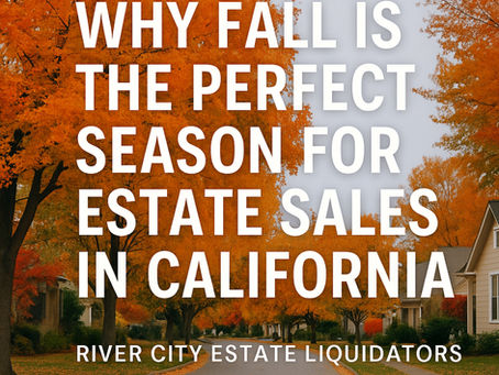 Why Fall Is the Perfect Season for Estate Sales in California