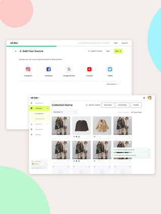 AI Based UGC management SaaS based application banner