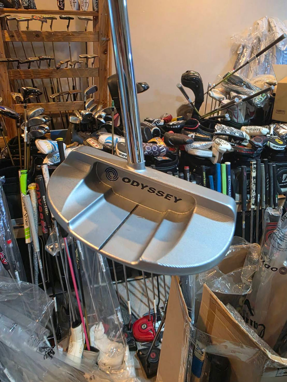 Thumbnail: Putter ODYSSEY MILLED COLLECTION #5CS [35.5]