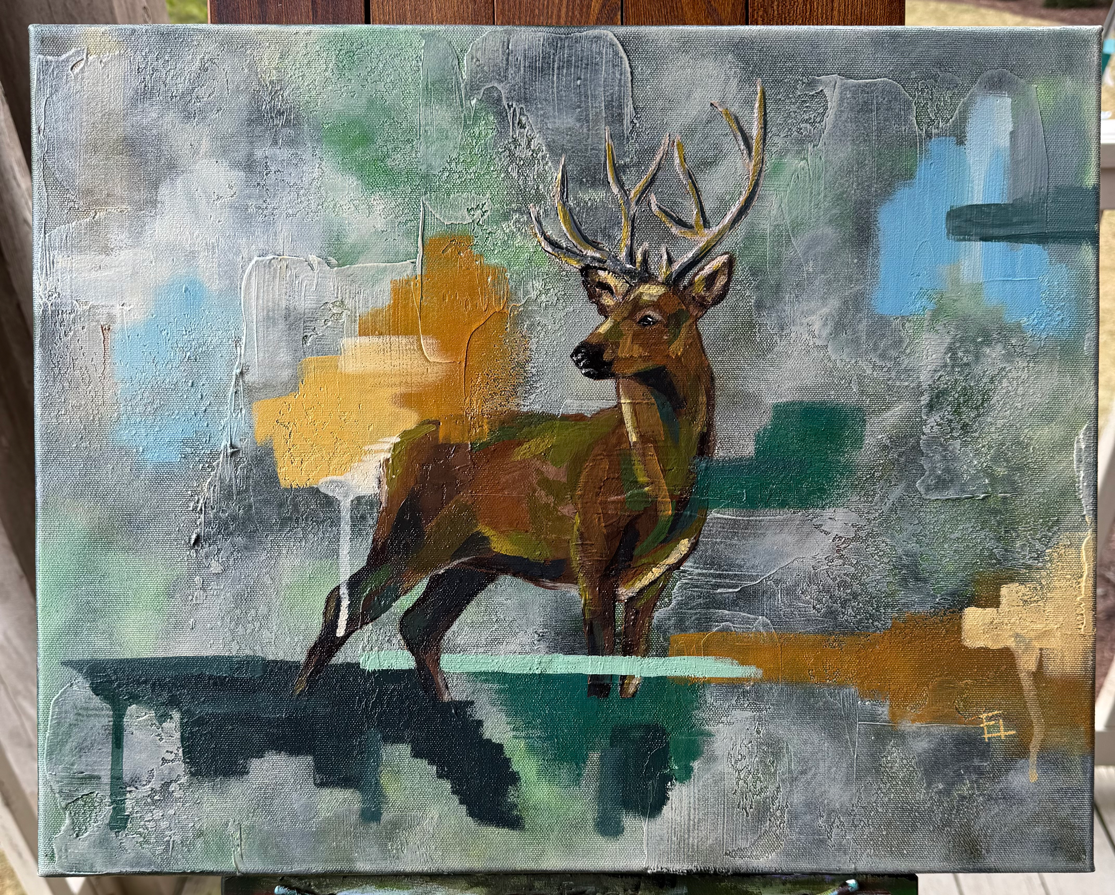 Sandfield, 16" x 20"