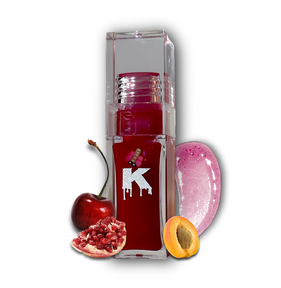 Plum lip cushion oil