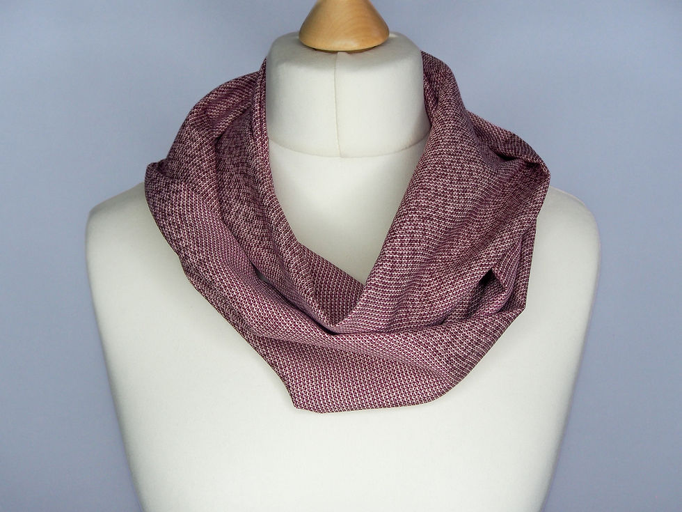 Thumbnail: Japanese Kimono Silk Infinity Scarf