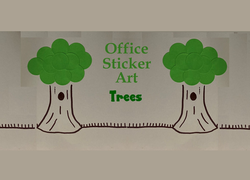 Office Sticker Art: Tree