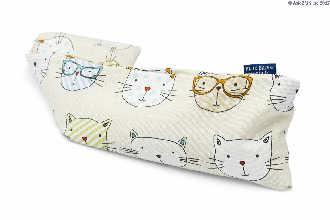 Blue Badge Wheat Warmer - Cool Cats