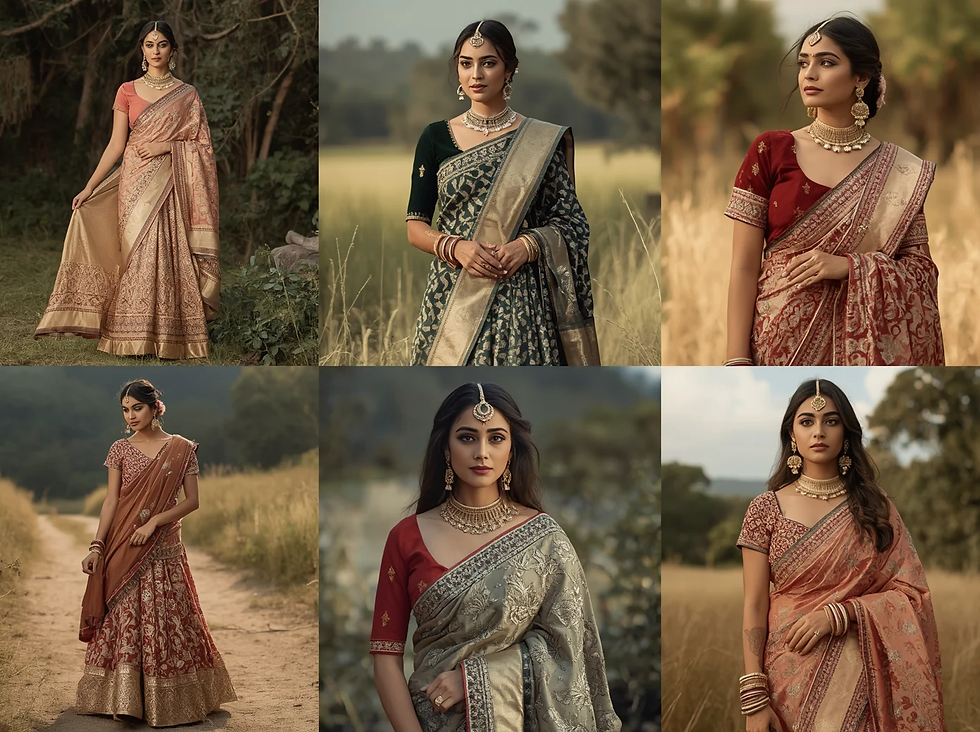 Sustainable & Handloom Luxury Pieces