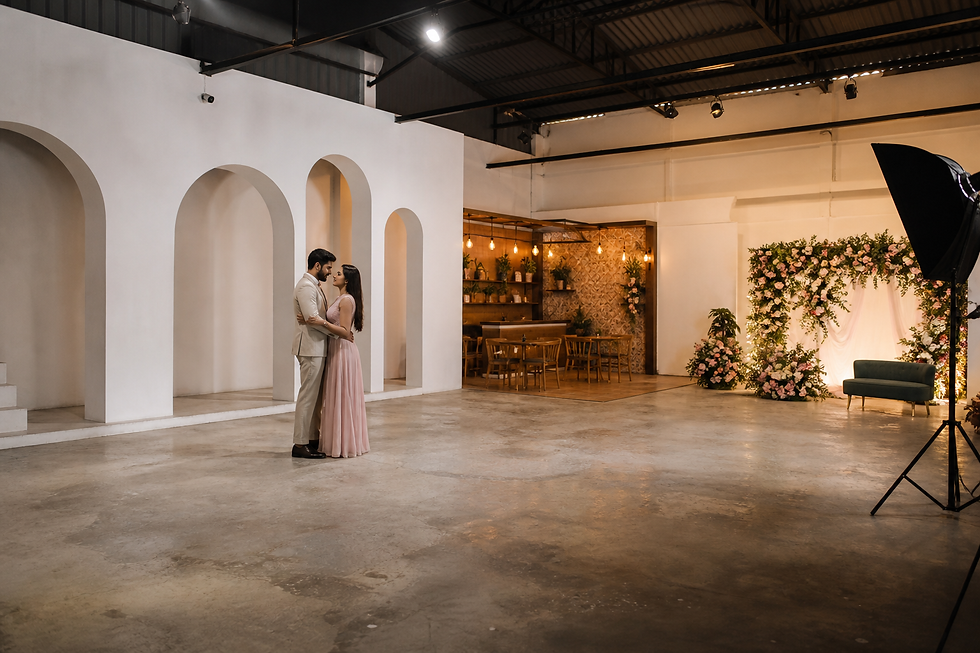 Dedicated pre-wedding photography studio in Bangalore