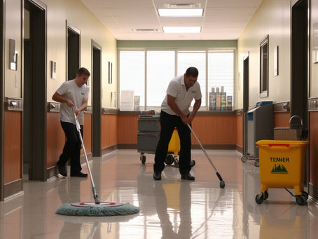 HOW TO SCRUB A HARD FLOOR