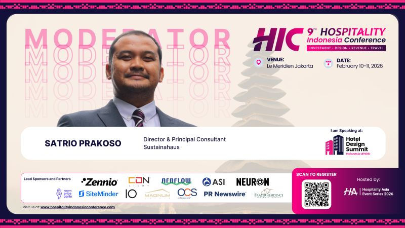 Mr. Satrio Prakoso - Director & Principal Consultant of Sustainahaus