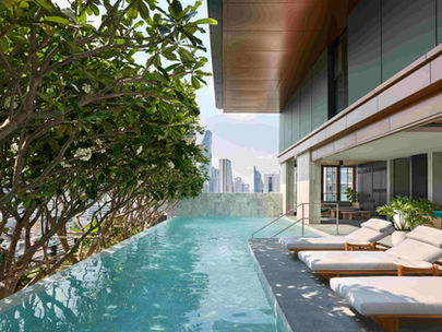 Dusit D2 Samyan Pool Overview