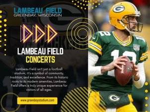 Lambeau Field Concerts