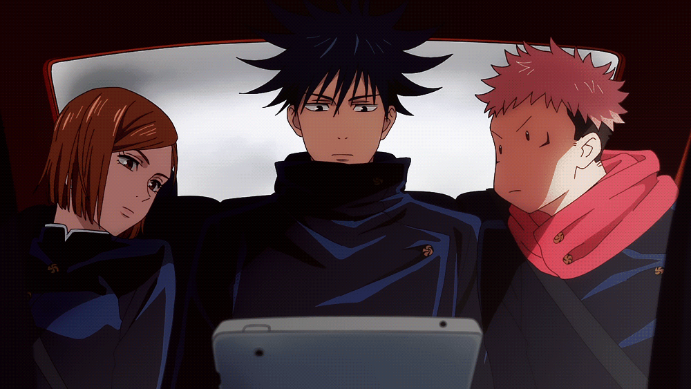 Nobara proud Jujutsu kaisen gif.gif