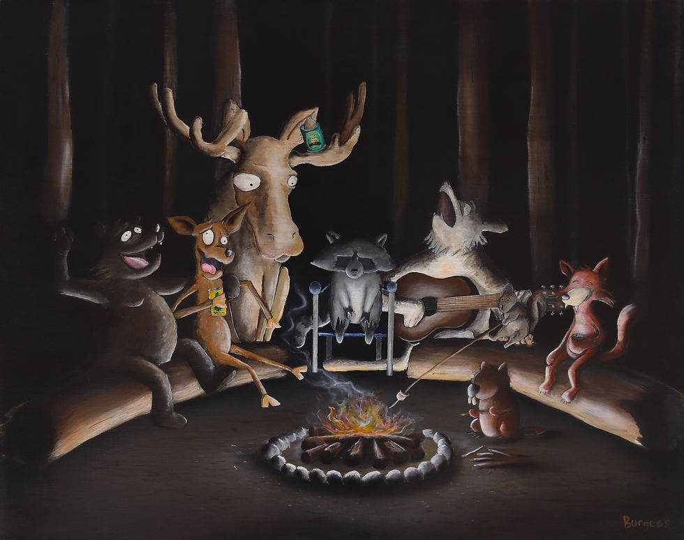 "Party Animals" Prints