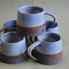 Thrown black stoneware, Scandi-Noir range
