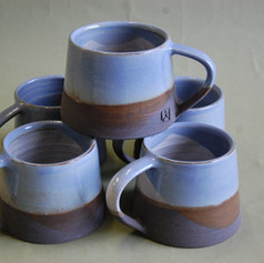 Thrown black stoneware, Scandi-Noir range