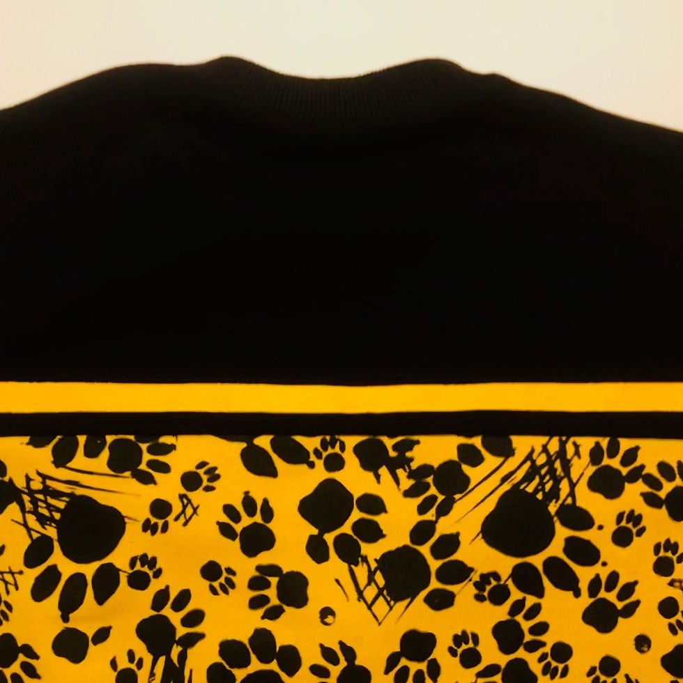 Thumbnail: Tiger Footprints Cheerleader Sweatshirt
